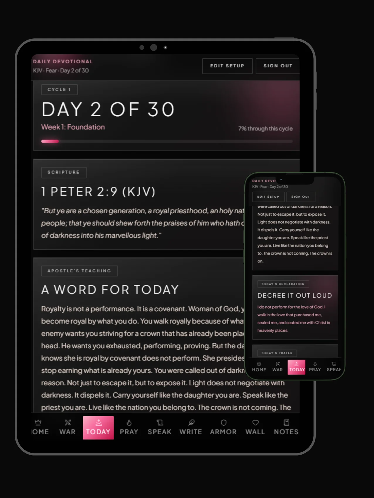 CurseBreaker OS daily devotional