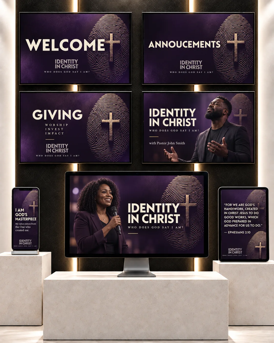 Identity in Christ sermon series system
